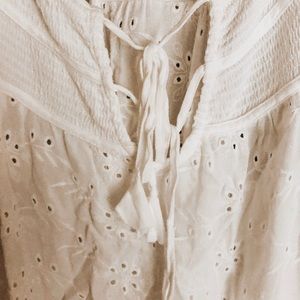 white lovestich tank